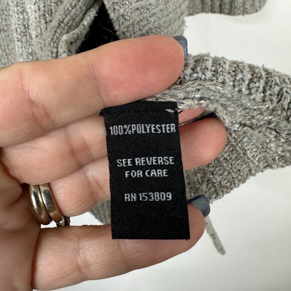2/$24 Philomena Petti New York Open Cardigan Gray Small #A0459 TRB3 - Picture 6 of 7